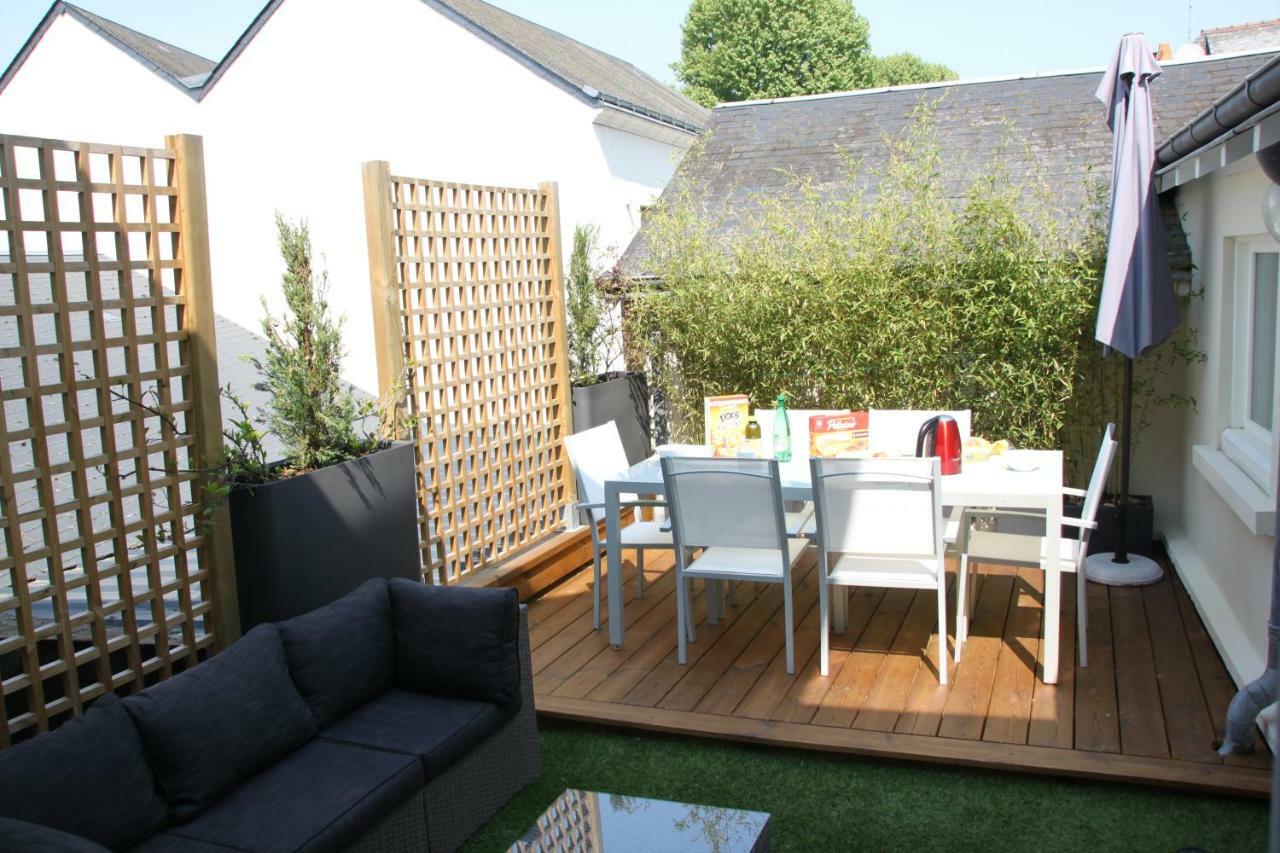 Sur Les Toits D'Amboise Apartment Bagian luar foto